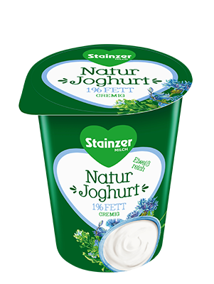 Stainzer Naturjoghurt gerührt 1% Fett 250g