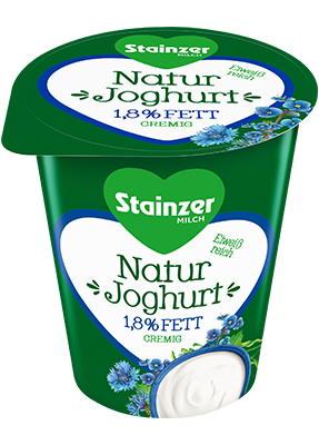 Stainzer Naturjoghurt gerührt 1,8% Fett 500g